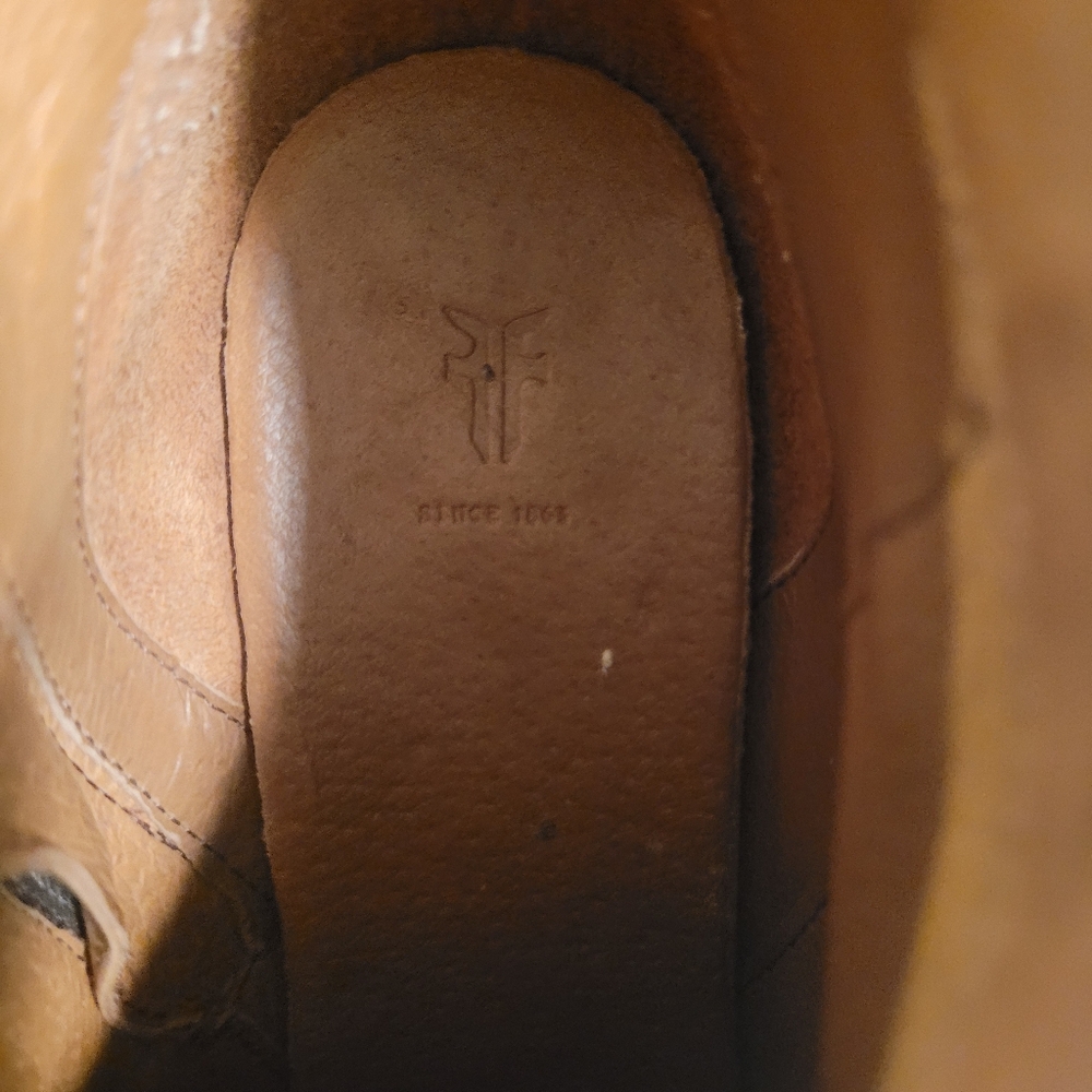 Frye Jenny Ankle Boots Brown Womens 8 - Picture 5 of 16